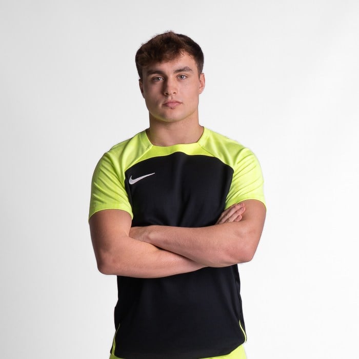 Nike Dri-Fit Strike III Jersey Black-Volt-Volt-White